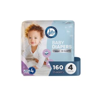 Ditto Baby Diapers Size #4 8X20ct