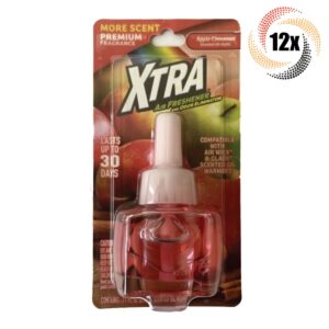 Xtra Scented Oil Refill 12X1ct Apple Cinnamon